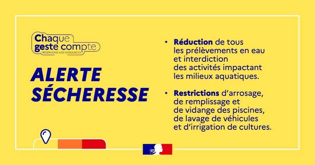 alerte secheresse