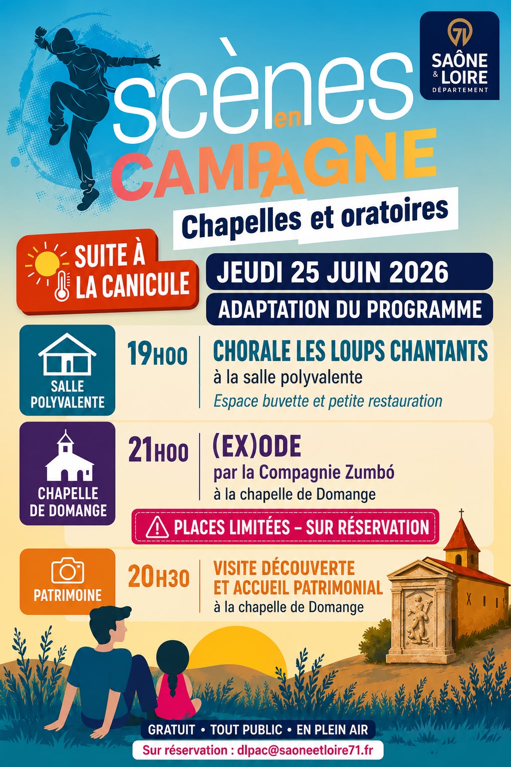affiche scènes en campagne